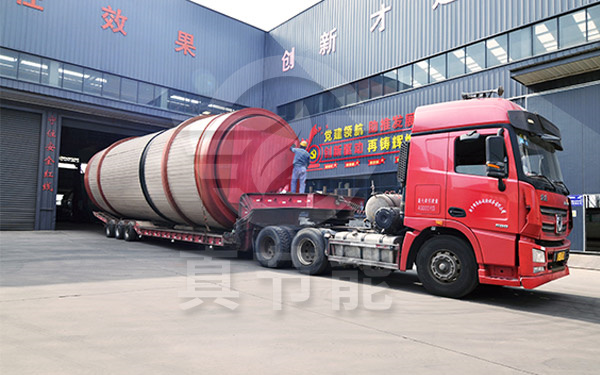 藥渣烘干設備運輸現場 藥渣烘干設備運輸現場