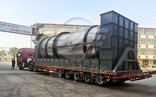 浸出渣烘干設(shè)備運輸發(fā)貨